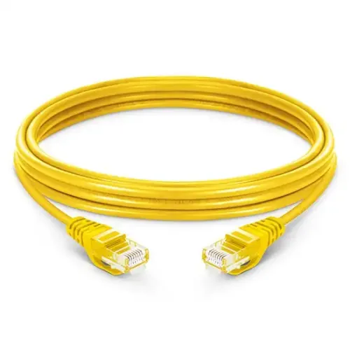 Safenet 2 Meter CAT6 LSZH UTP Patch Cord - Yellow